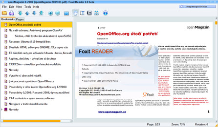 PDF prohlížeč Foxit