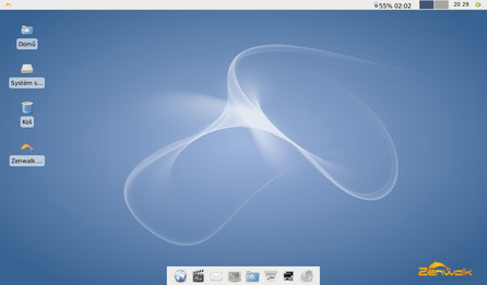 Zenwalk 6.0 na netbooku