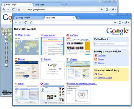 Prohlížeč Google Chrome, zdroj google.com