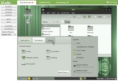 openSUSE 11.4 v SUSE Studiu