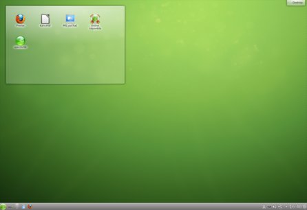openSUSE 12.2 s výchozí prostředím KDE