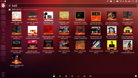 V počítači nic pekelného nemám, tak mi dash nabízí aspoň hudbu