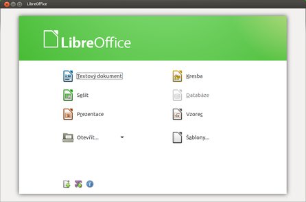 LibreOffice 3.6 – rozcestník má nový design
