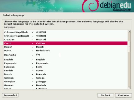 Volba české lokalizace při instalaci nemusí být poslední...