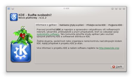 V openSUSE 13.1 je KDE 4.11