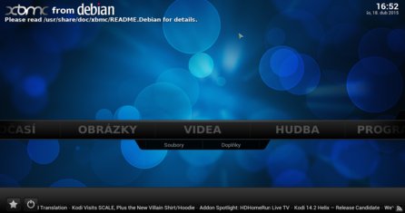 Multimediální centrum XBMC na Rasperry Pi