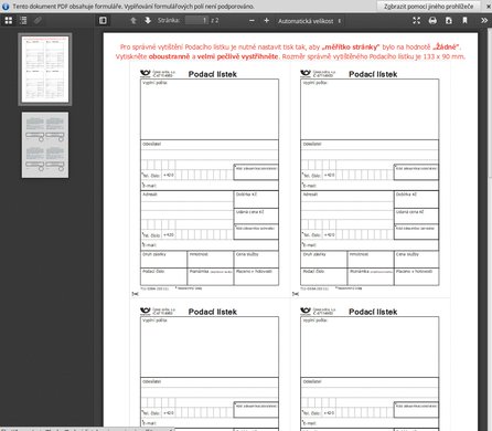 Zobrazení PDF souboru ve Firefoxu