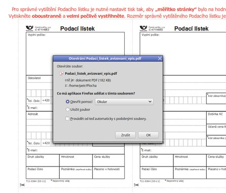 Pro editaci PDF formulářů nelze Firefox využít