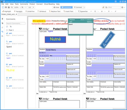 Foxit Reader představuje vyspělý PDF prohlížeč