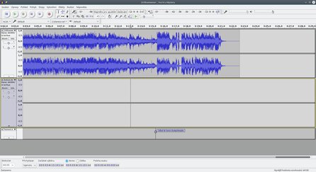 Zvukový editor Audacity