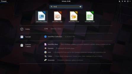 Vyhledávání v GNOME Shellu