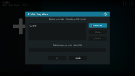 Kodi - Přidat videa