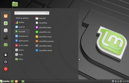 LMDE vzhled jako u distribuce Linux Mint