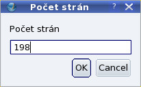 Zadanie počtu strán po spustení skriptu