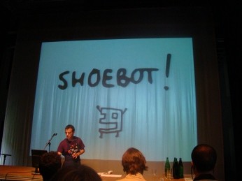 Ricardo Lafuente predstavuje program Shoebot