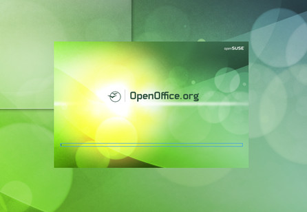 Startovací obrazovka OpenOffice.org, na jehož vývoji se Novell podílí