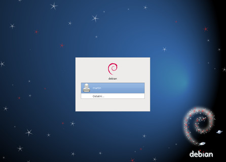 Vítá vás Debian