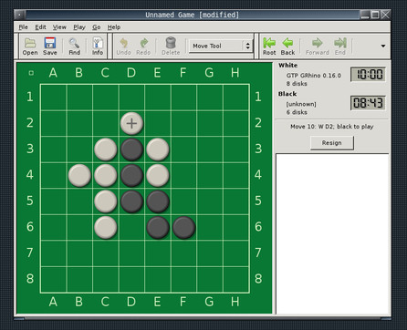 Reversi, aplikace GRhino
