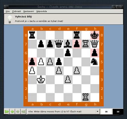 Program glChess v GNOME