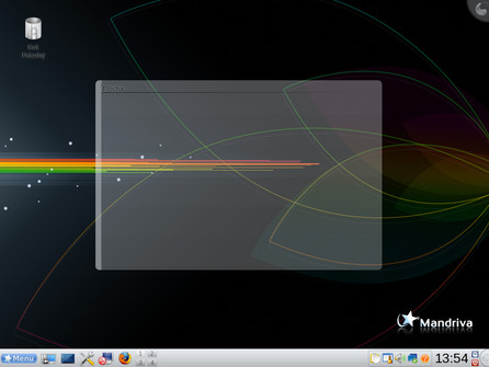 Mandriva Linux 2009 nainstalovaný na počítači