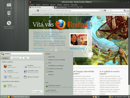 openSUSE 11.4 s GNOME 2.32