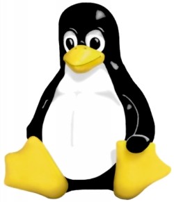 Tučňák Tux, známý maskot Linuxu