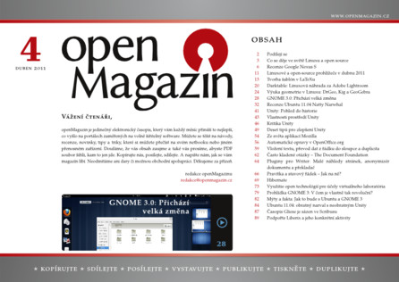 Kliknutím na obrázek stáhnete openMagazin 04/2011 ve formátu PDF