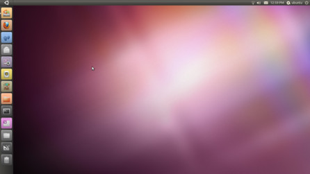 Ubuntu 10.10 s rozhraním Unity, které zvládnete rychle ovládat jen pomocí několika kláves