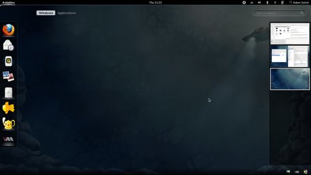 Fedora 16 s prostředím GNOME Shell