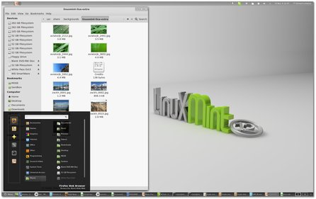 Linux Mint 12: GNOME Shell + MGSE