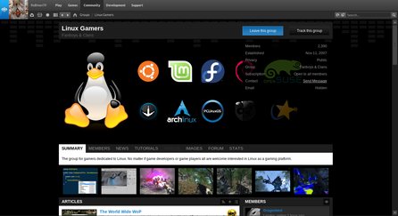 Skupina Linux Gamers