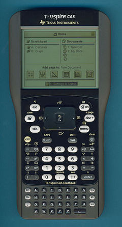 Ukázka moderní grafické programovatelné kalkulačky