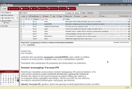 Zimbra Desktop