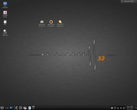 Klidný ničím nerušivý vzhled prostředí KDE je základem PCLOSu﻿