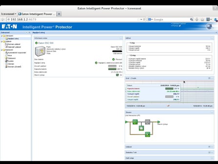 IPP – zobrazenie detailov UPS