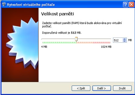 Přidělení operační paměti