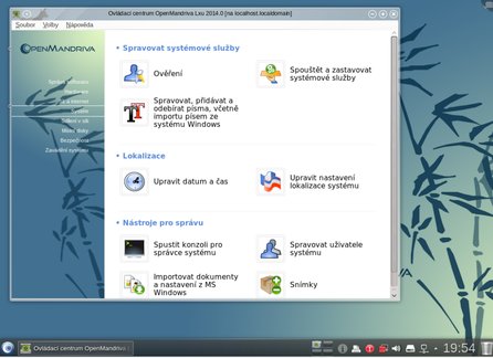 Další povedený počin – tentokrát ovládací centrum OpenMandriva
