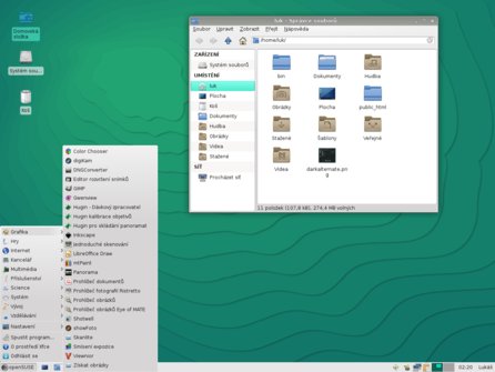 Prostředí Xfce