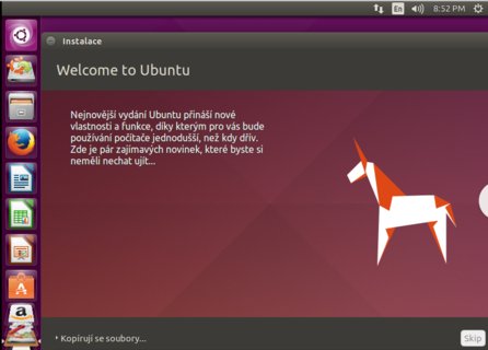 Instalace Ubuntu 15.04