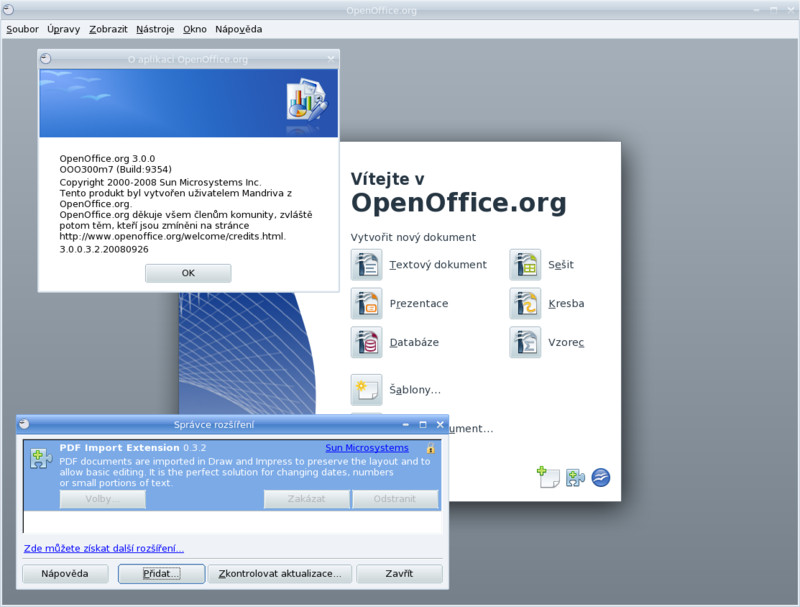 OpenOffice.org 3, rozšíření pro editaci PDF