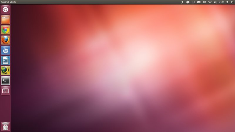 Ubuntu 12.04 – rozhraní Unity