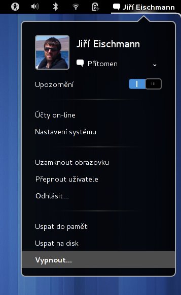 Alternative Status Menu