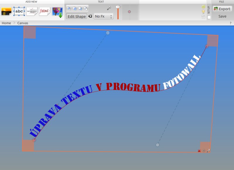 Edit Shape – rozvlňte text