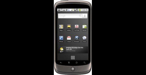 Nexus One, zdroj google.com
