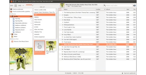 Nováček v Ubuntu – hudební přehrávač Banshee