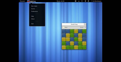GNOME 3.4 – „super menu“
