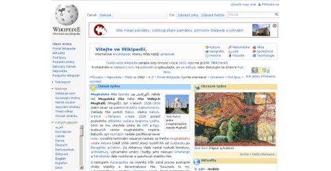 Wikipedia – nejznámější instalace wiki systému
