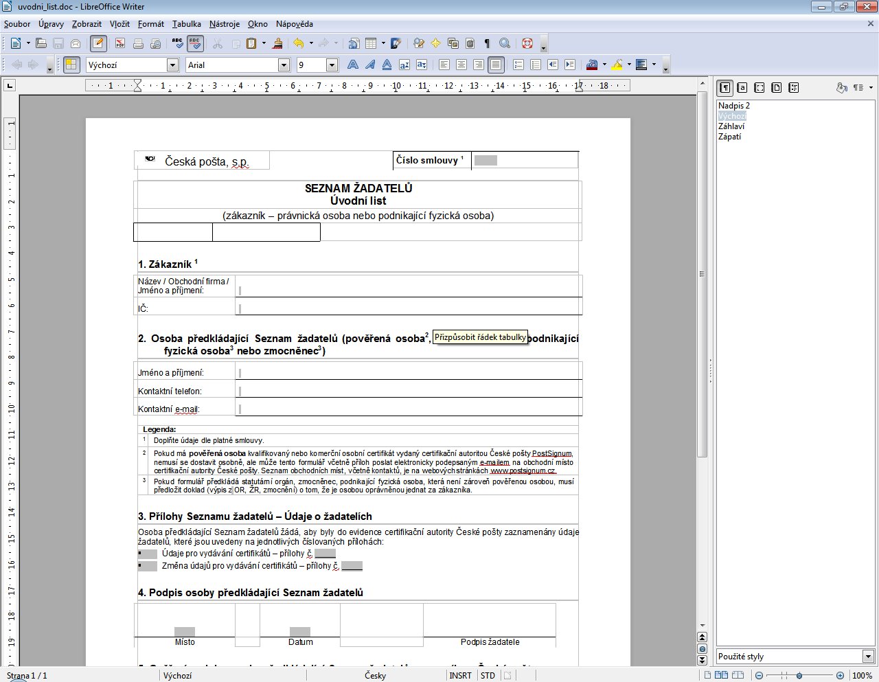 libreoffice writer labels