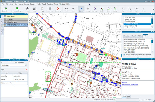 Ostrava v OpenStreetMap