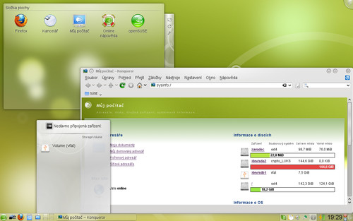 openSUSE 11.2 (zima 2009) s KDE 4.3